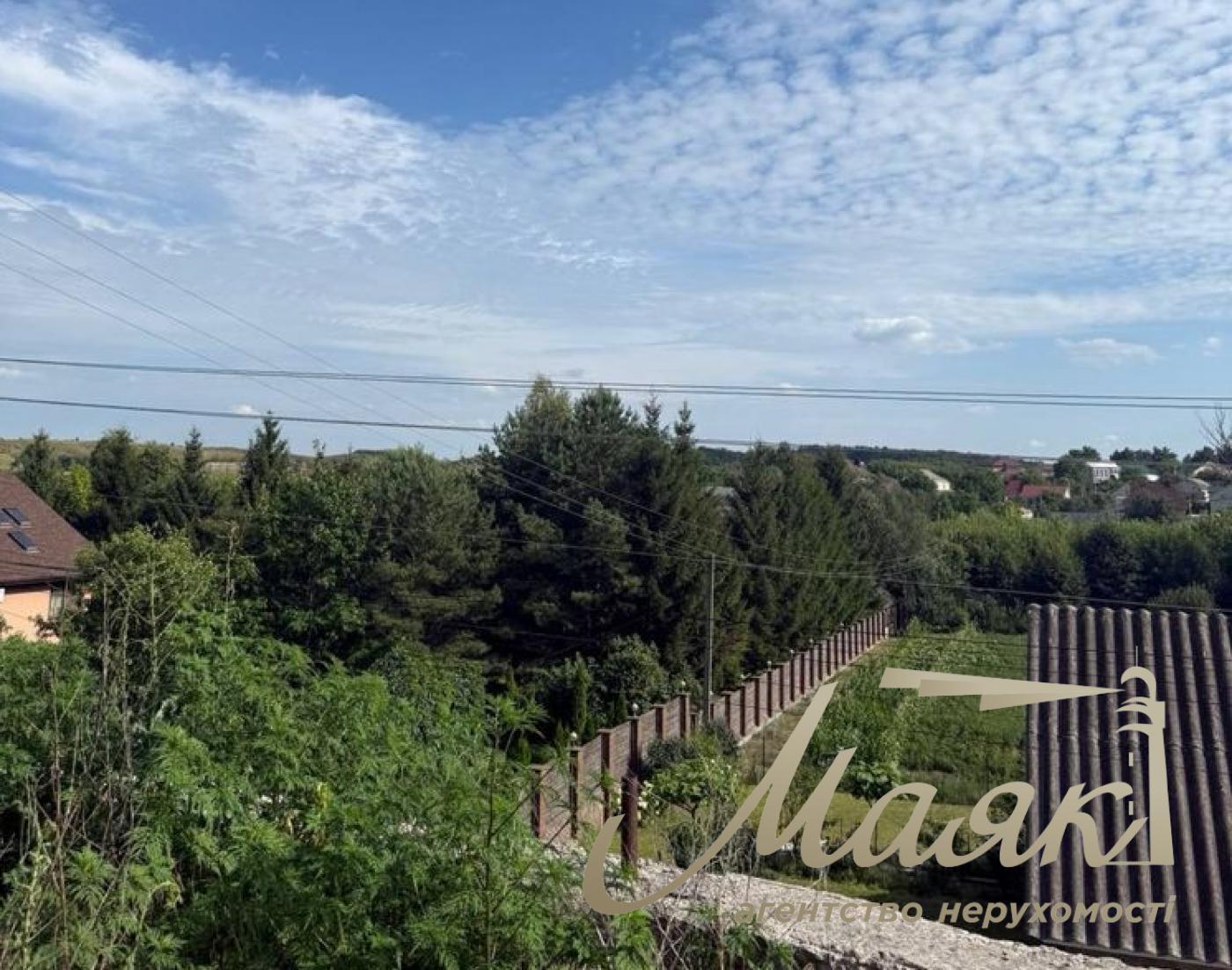 Продаж видової ділянки 20 соток у Ходосівці, Києво-Святошинський район.