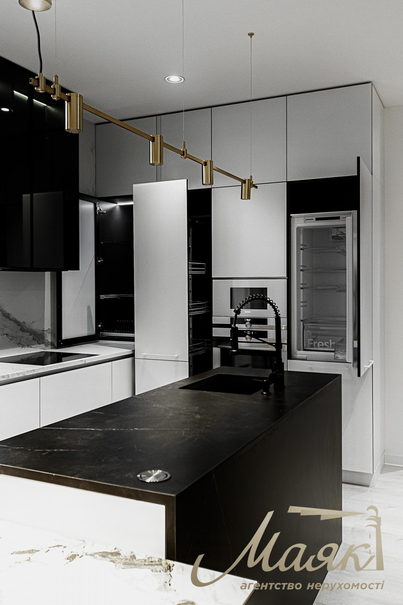 Rent 3k apartment Residential Complex Boulevard of Fountains, 100m2 Sapernoe Pole str., Pechersk