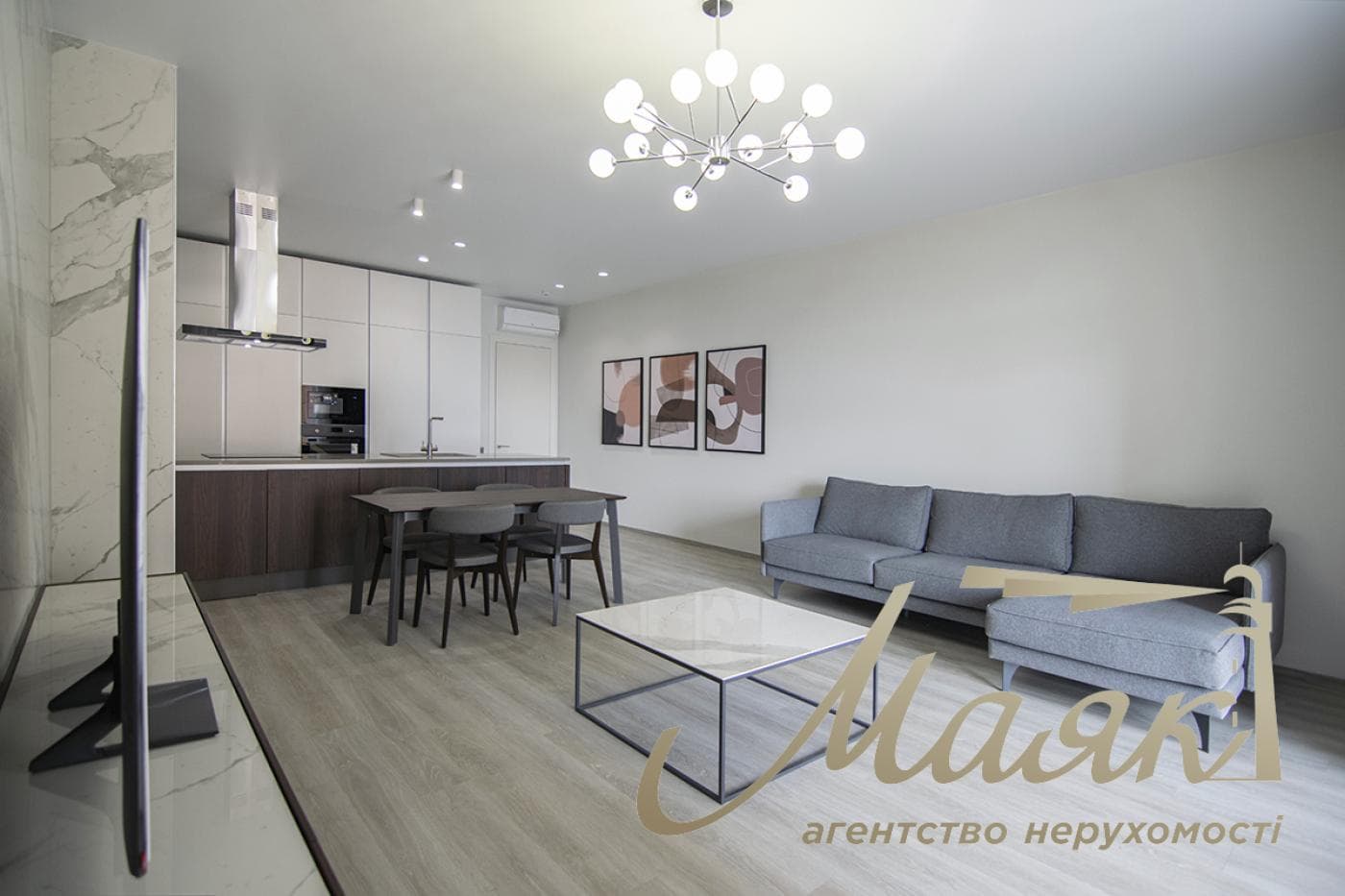 3-Bedroom Apartment for Rent on Antonovych Street, Atlantic Residence Center, Holosiivskyi District—Pets Allowed