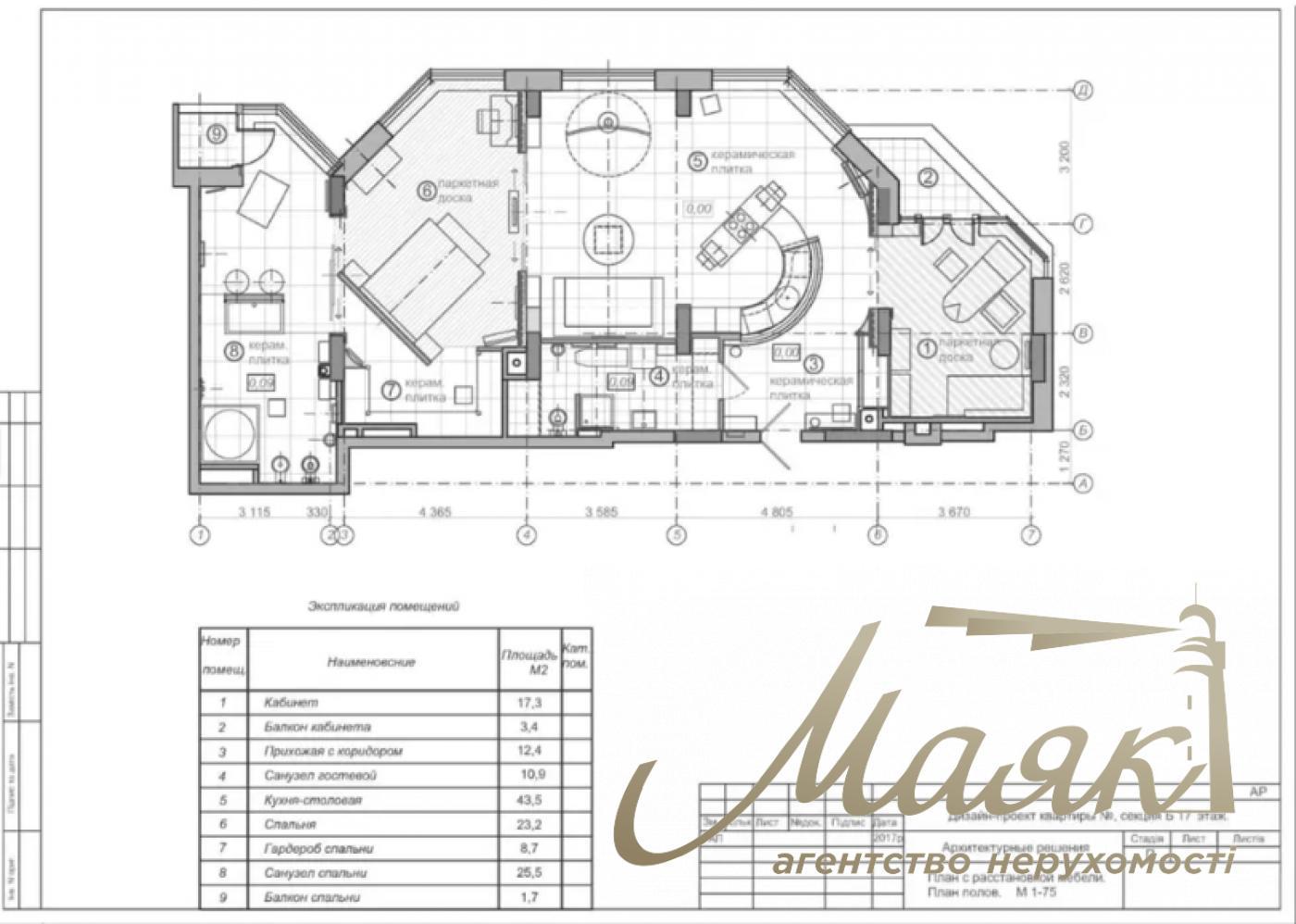 Rent 3k apartment in PecherSky Residential Complex