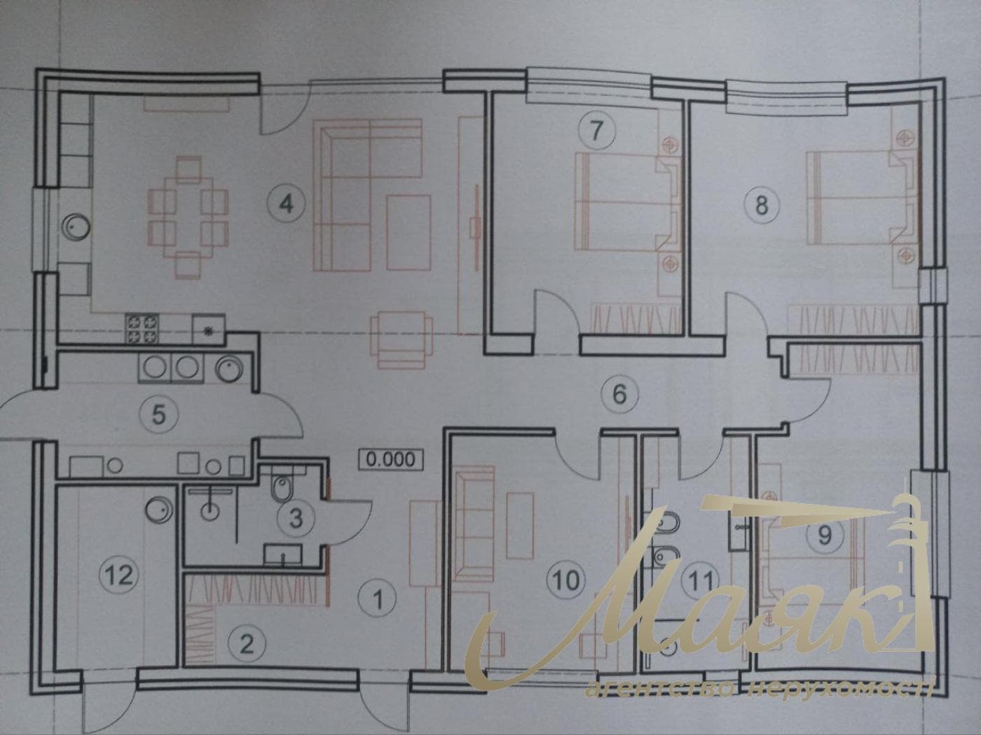 House for Rent, 180 m², Vita-Pochtoyeva, Kyiv-Svyatoshyn District