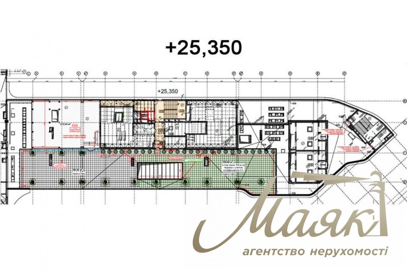 Продаж фасадного комерційного приміщення ЖК White Lines, вул. Васильківська