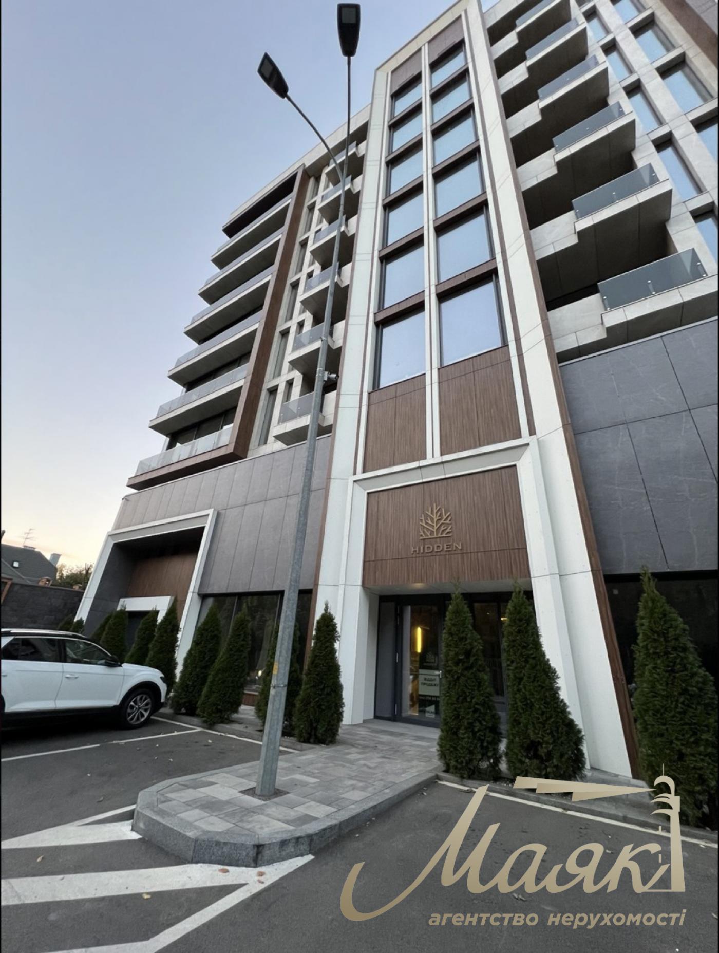 Продажа квартира 217м2 в клубном доме Hidden, ул. Садово-Ботаничная, Печерск, Киев