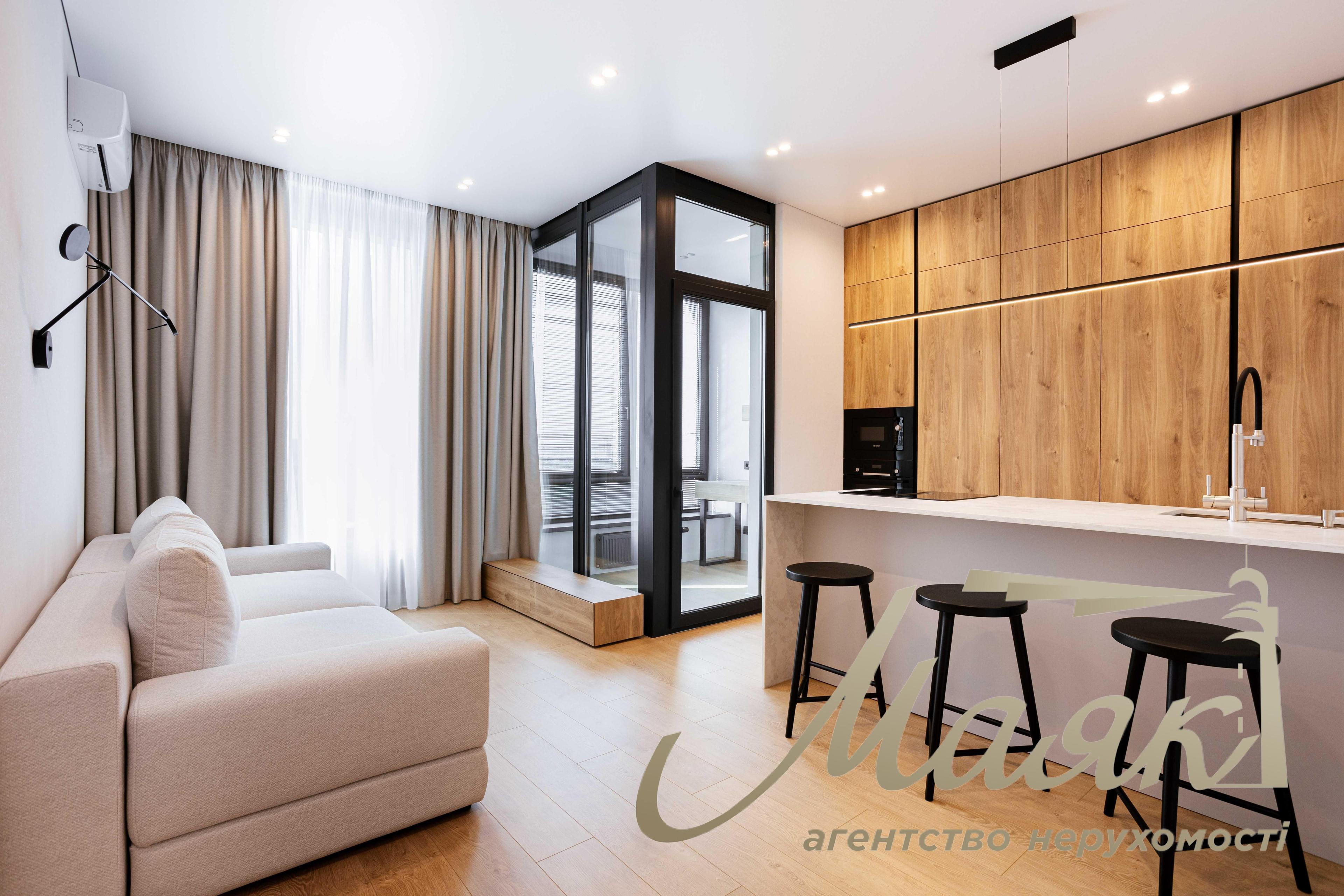 For sale apartment 51,17 m² with a view of the sunset in the Business Class Residential Complex "UNIT Home" Shevchenko district