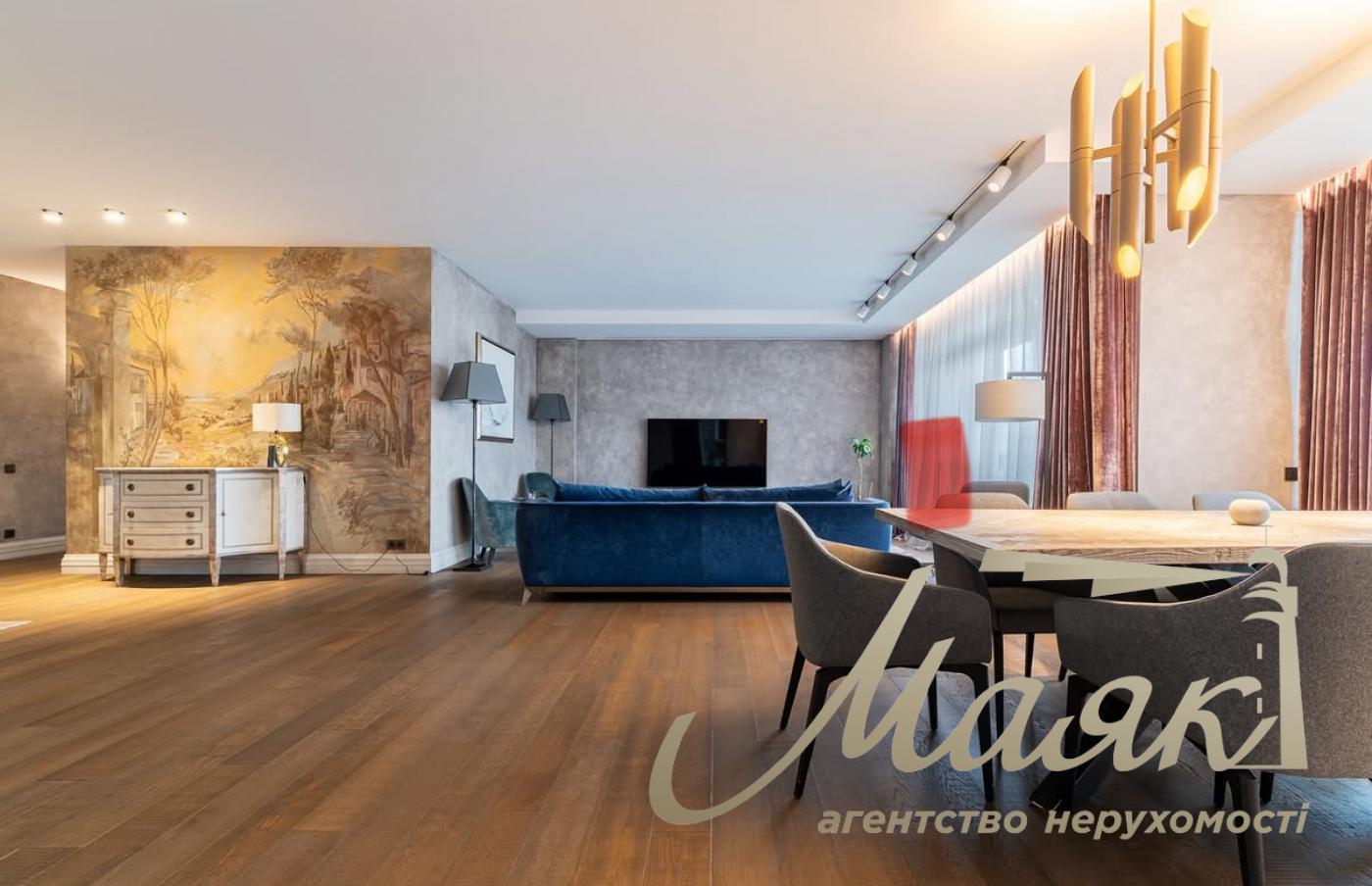 Продаж елітної квартири 300 м² з розумним будинком у Новопечерських Липках