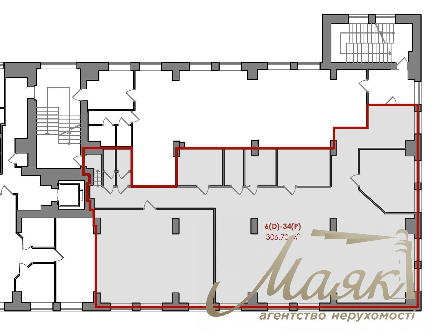 Office for rent in BC Business City, Center, 345 m2