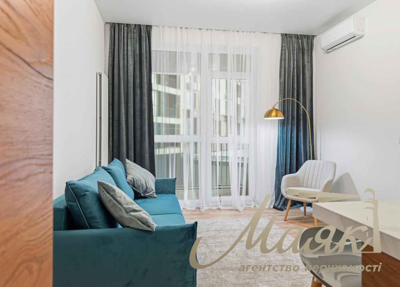 Оренда 1-кімнатної квартири ЖК Greenville на Печерську на туп. Кріпосний 7В Печерський район