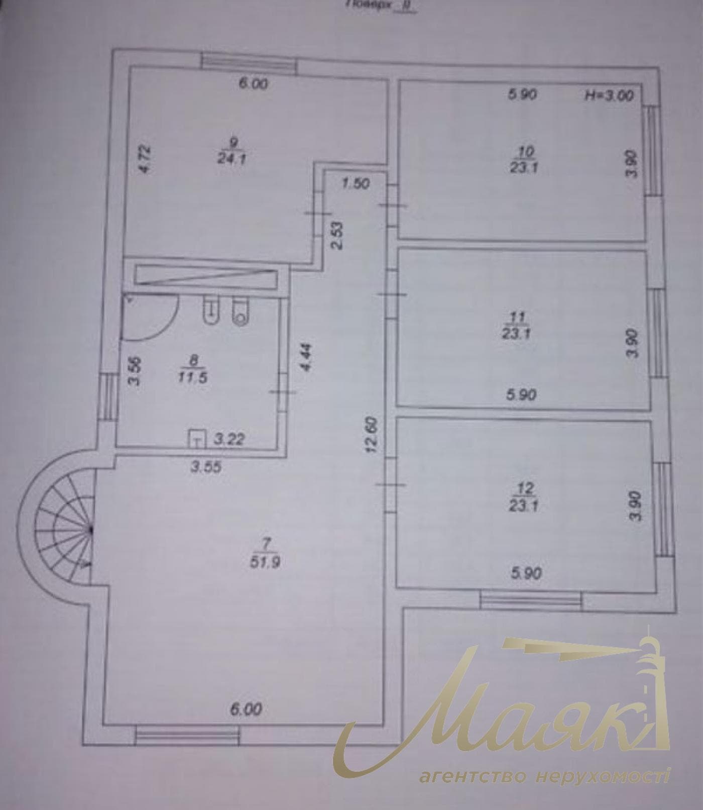 Оренда двоповерхового будинку площею 260 м² у с. Лісники, вул. Південна, Обухівський напрямок, Київська область