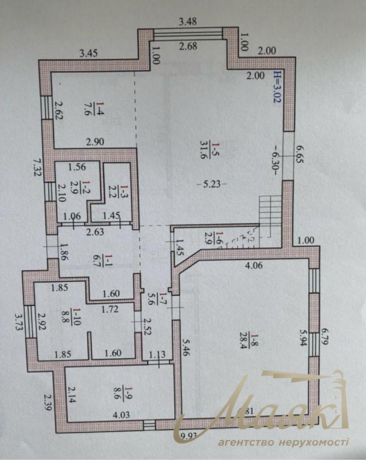 Продаж 2-поверхового будинку 210м2 с.Підгірці, Романків