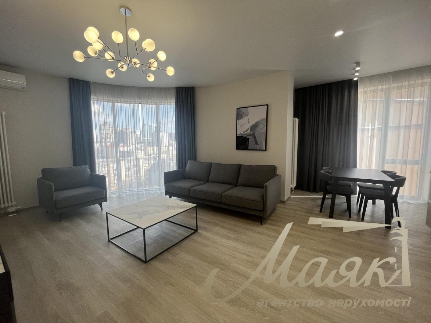 2-room apartment for rent on Antonovych Street, Atlantic Residence Center, Holosiivskyi District
