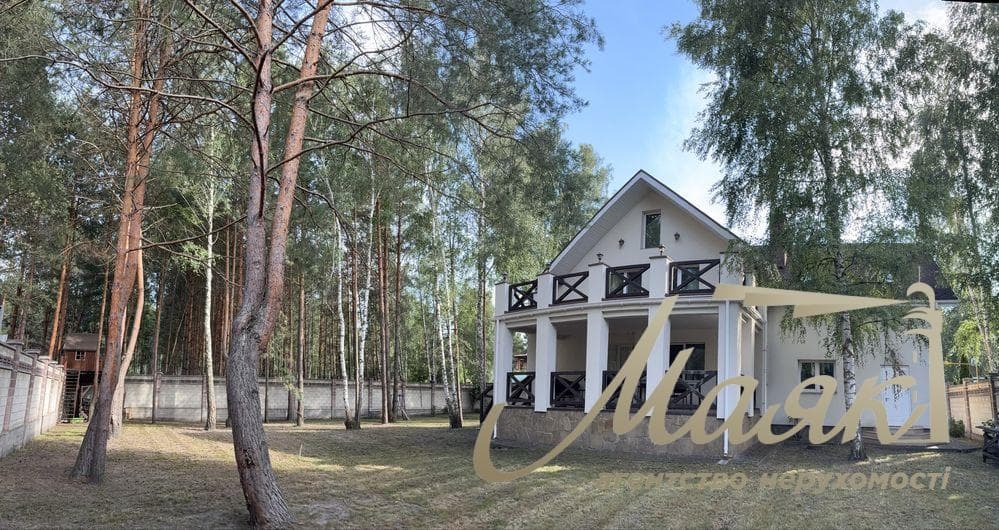 Оренда двоповерхового будинку площею 219 м² у мальовничому місці посеред лісу, Хотянівка.