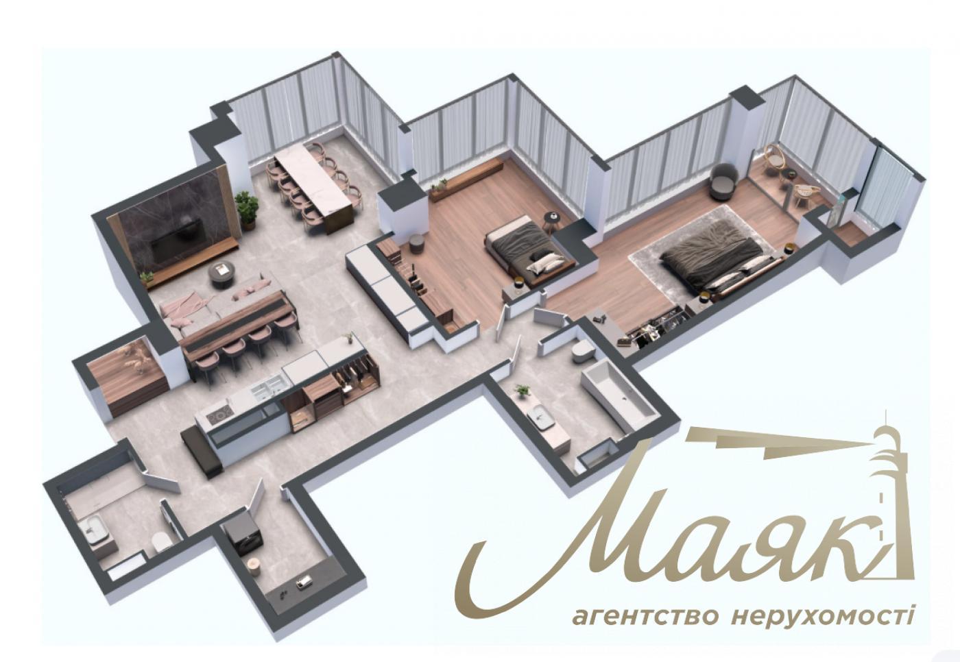 Продаж 2-кімнатної квартири ЖК А136, вул. Антоновича