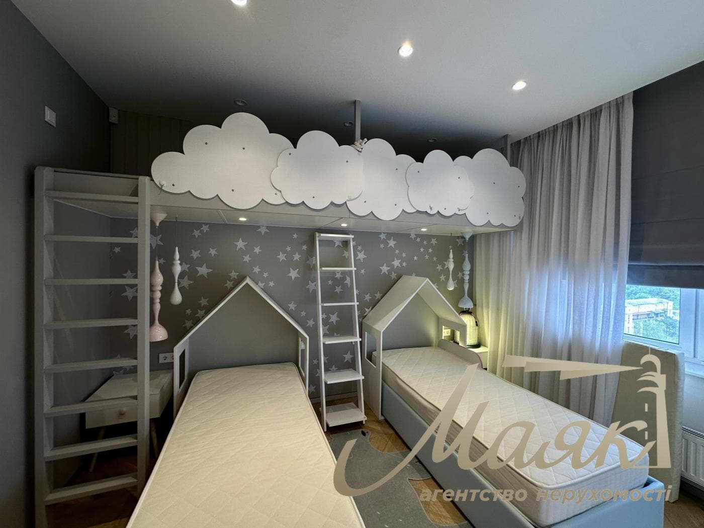 Аренда видовой 5-комнатной квартиры (230м2) в ЖК "Chelsea Tower", ул. Деловая 4, Центр, Печерский район