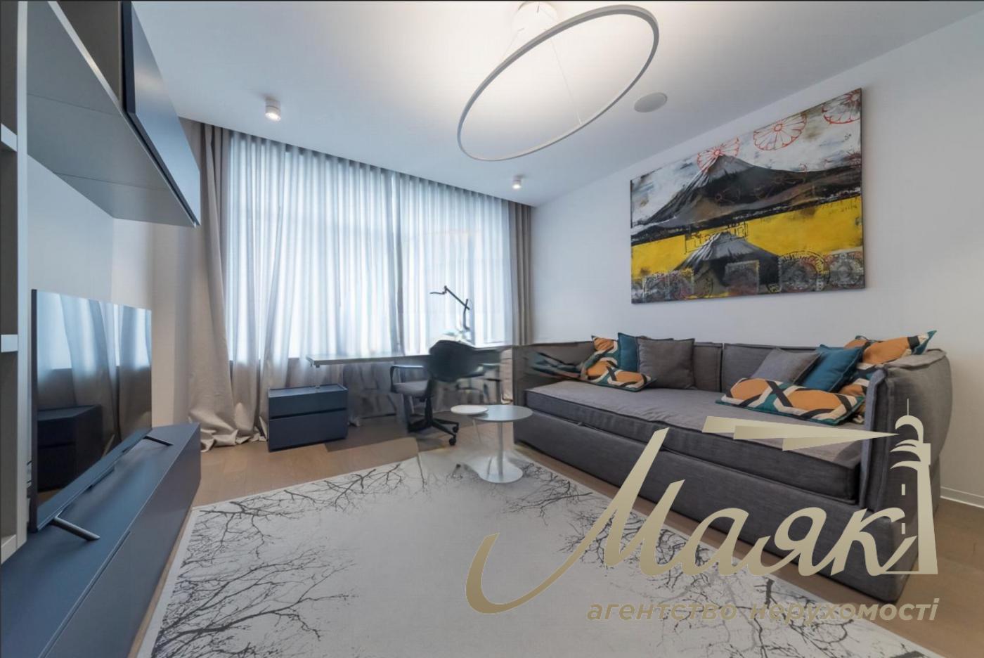 Rent 4-bedroom apartment 200m2 in LCD Novopecherskie Lipki, Andriy Verkhoglyada Street/Dragomirov Street, Pechersk, Kiev