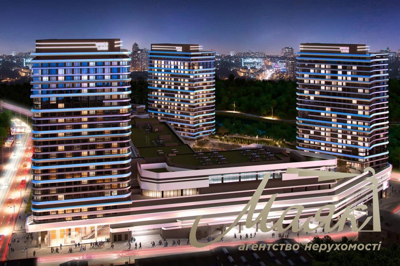 Продаж 2-кімнатної квартири в ЖК White lines, 70 м2