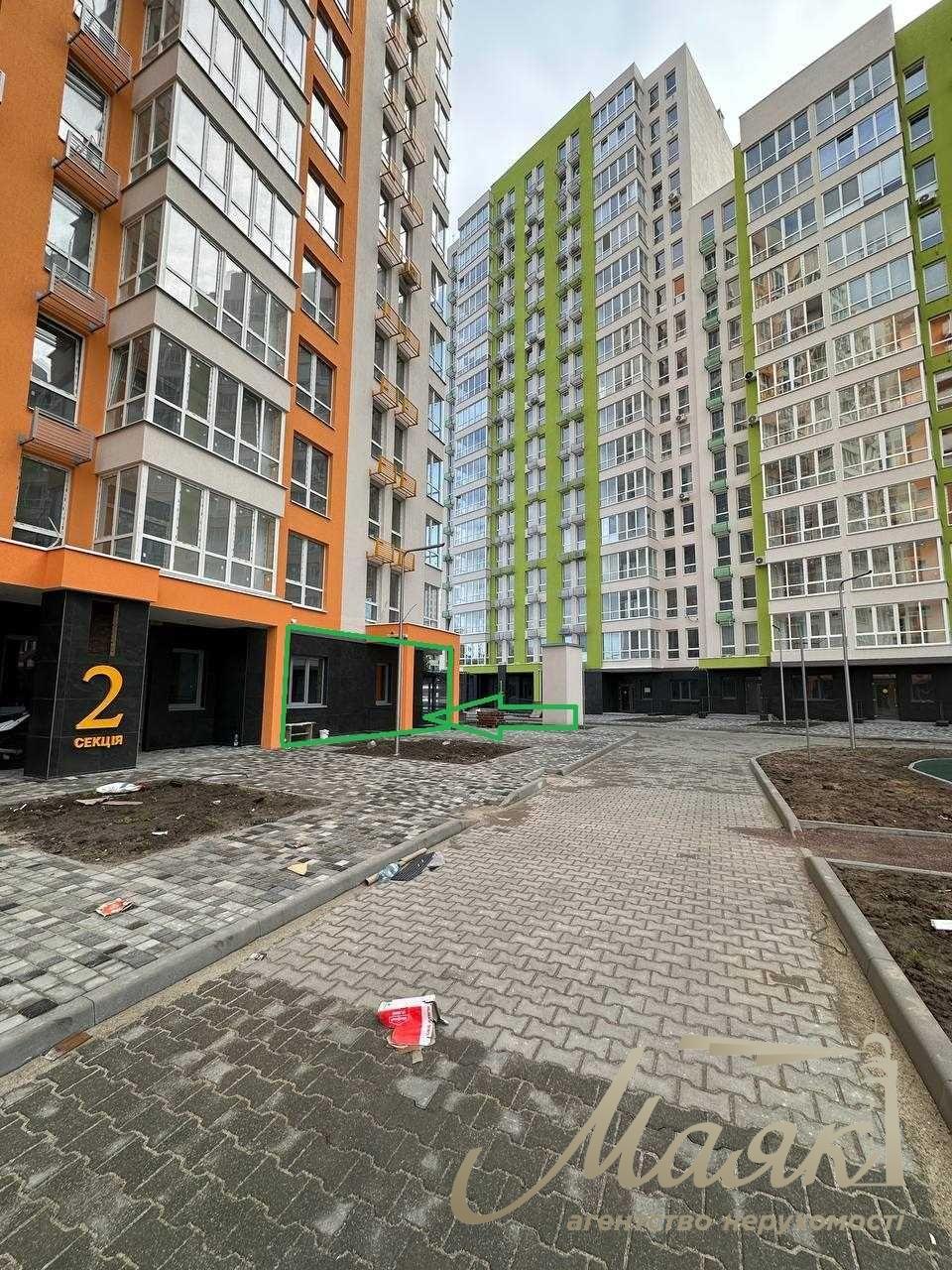 Оренда фасадного приміщення 65 м2 у ЖК Нивки Парк