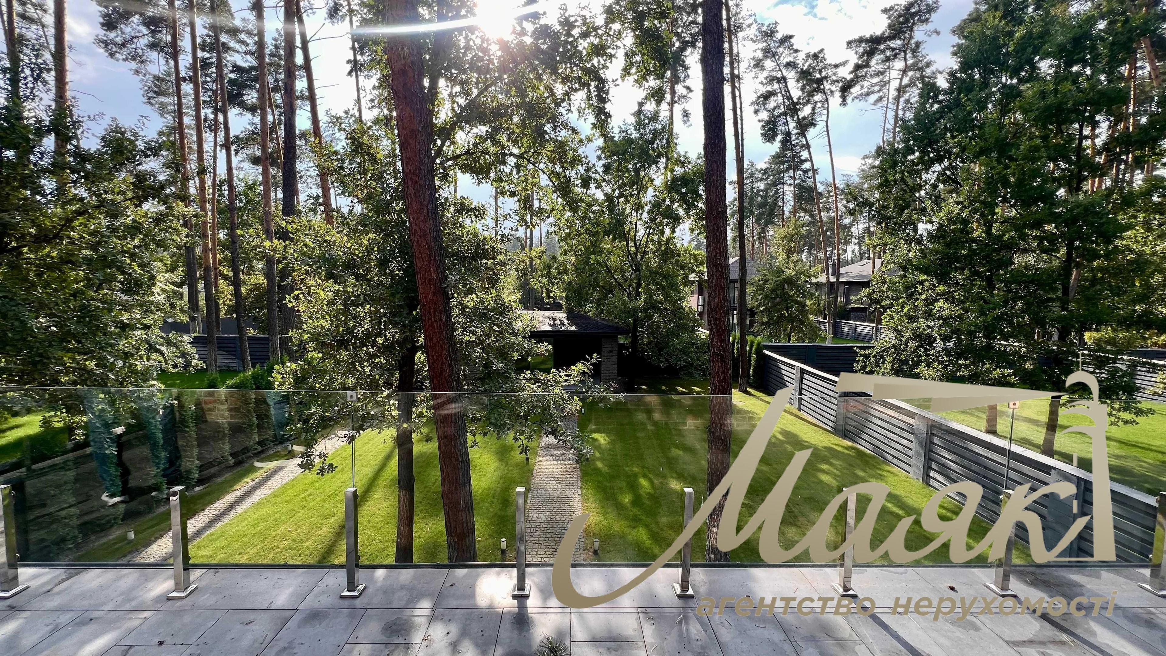 Продажа нового дома в невероятно живописном месте среди сосен, пгт Плюты, Киевская область, Обуховский район.