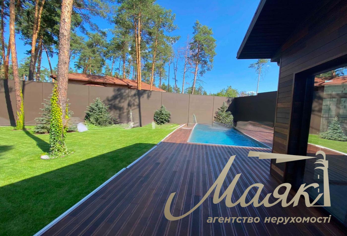 Оренда будинку 370м у лісовій зоні з басейном с.Плюти, Козин, Конча-Заспа, Обухівський р-н