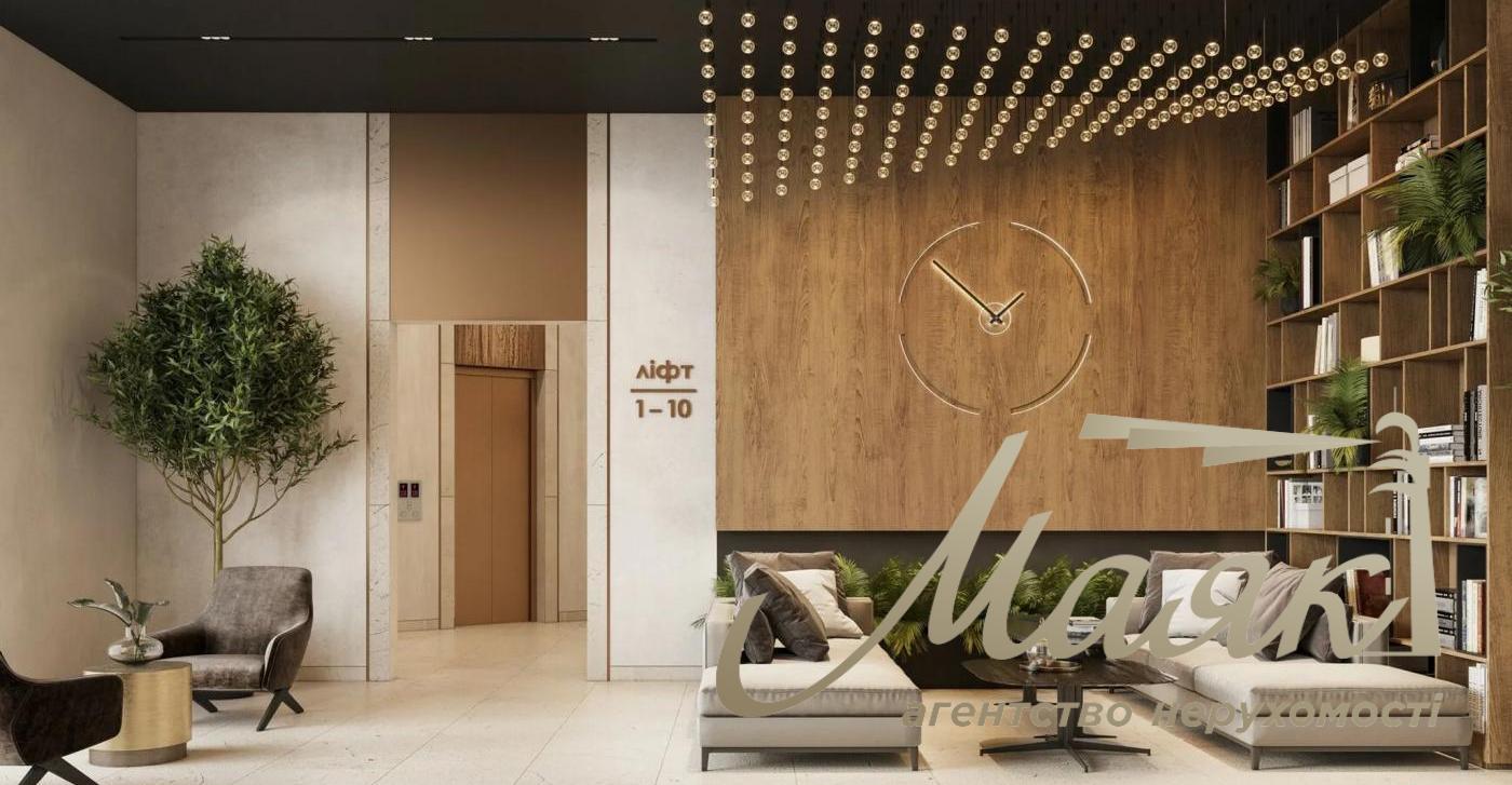 Продаж 1-кімнатної квартири 47м2 у ЖК Метрополіс