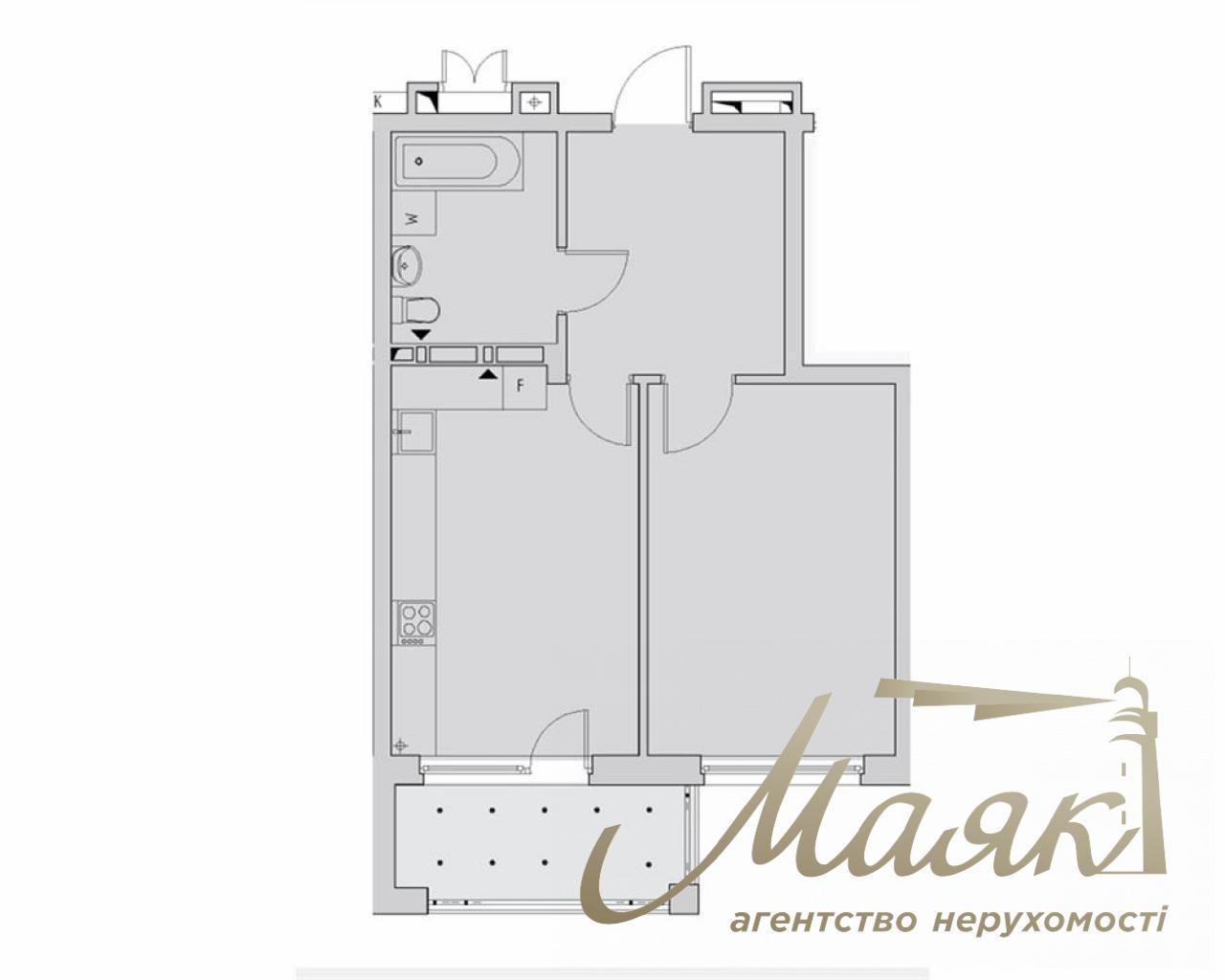 Sale of designer apartment residential complex 52 Zhemchuzhina