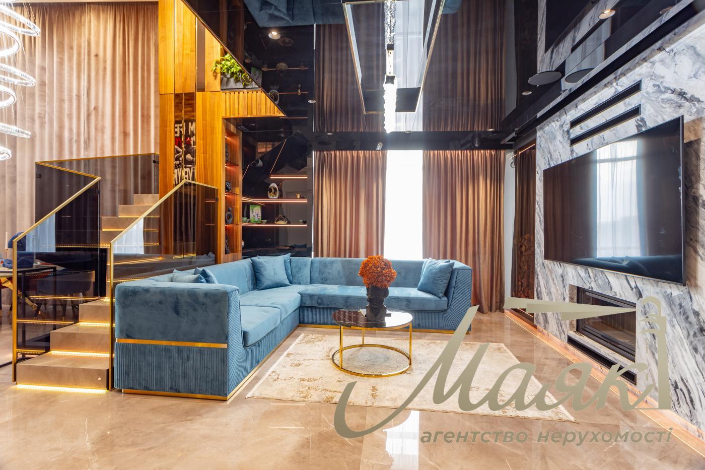 Продаж пентхауса 195 м² з терасою та дизайнерським ремонтом у ЖК Park Avenue VIP, Київ