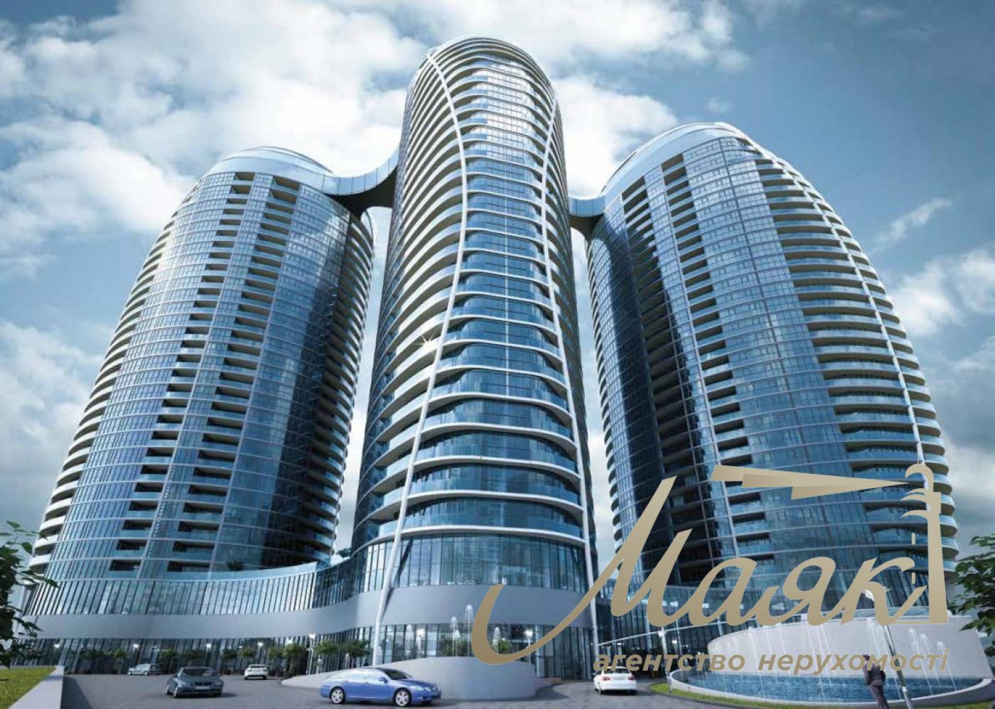 Продаж 3-кімнатної квартири (83,5м2) у ЖК "Taryan Towers", вул. Патріса Лумумби, 12