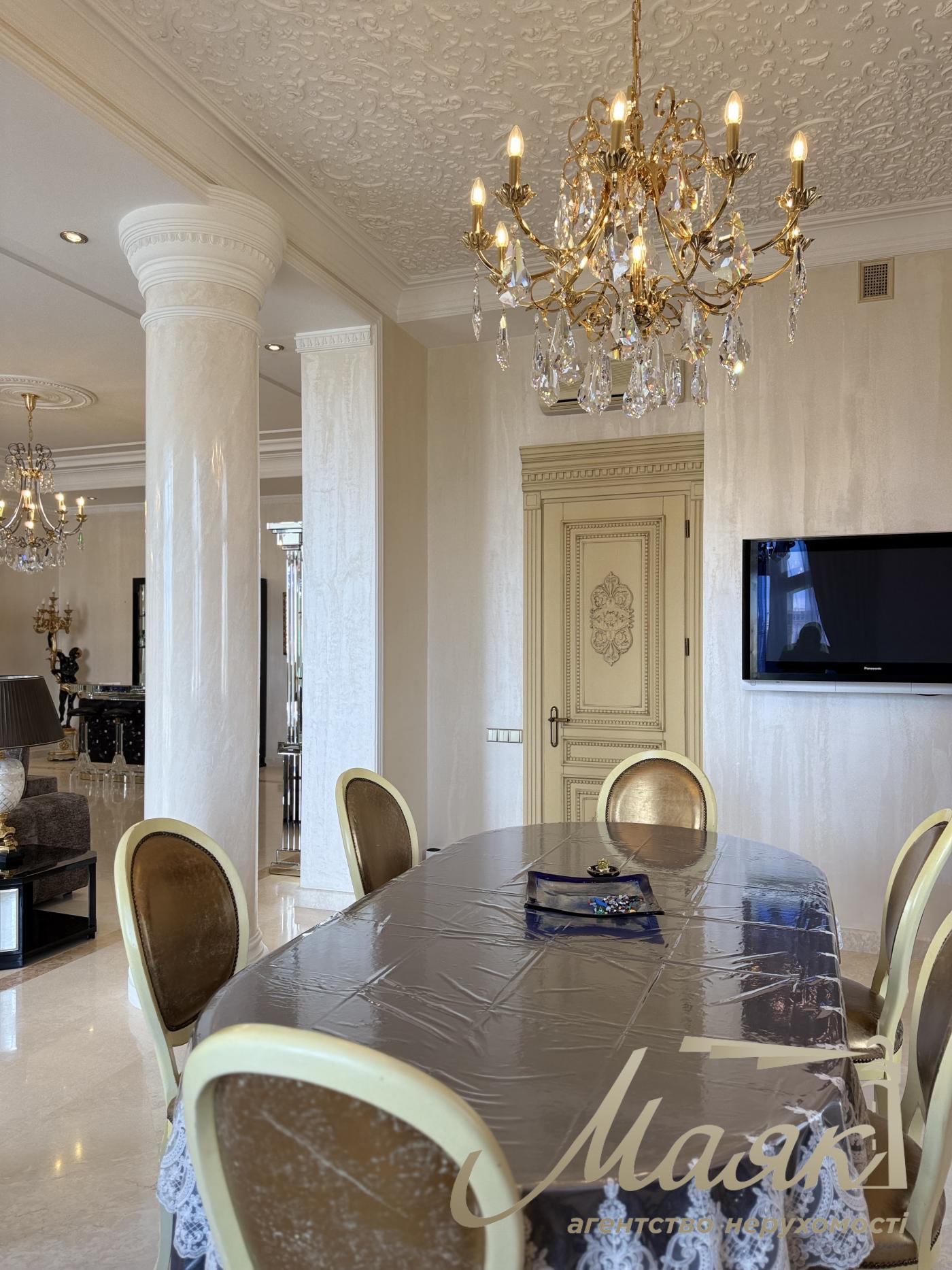 Аренда видовой 3к квартиры 245 кв. м на ул. Паторжинского 14, Центр, Шевченковский район