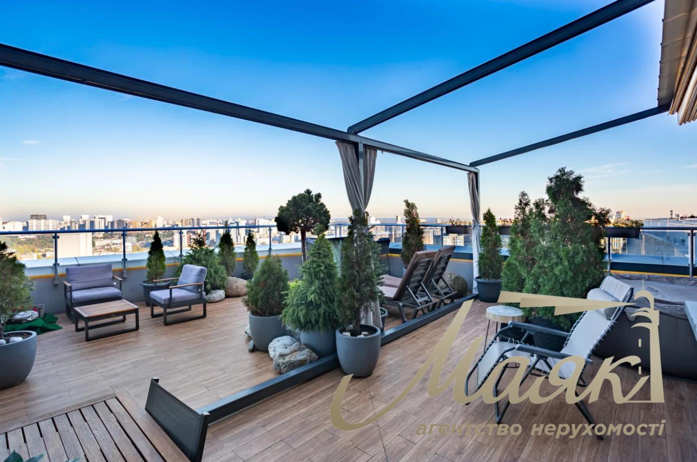 Продажа пентхауса с террасой в ЖК Park Avenue VIP. просп. Голосеевский, Демиевка, Киев