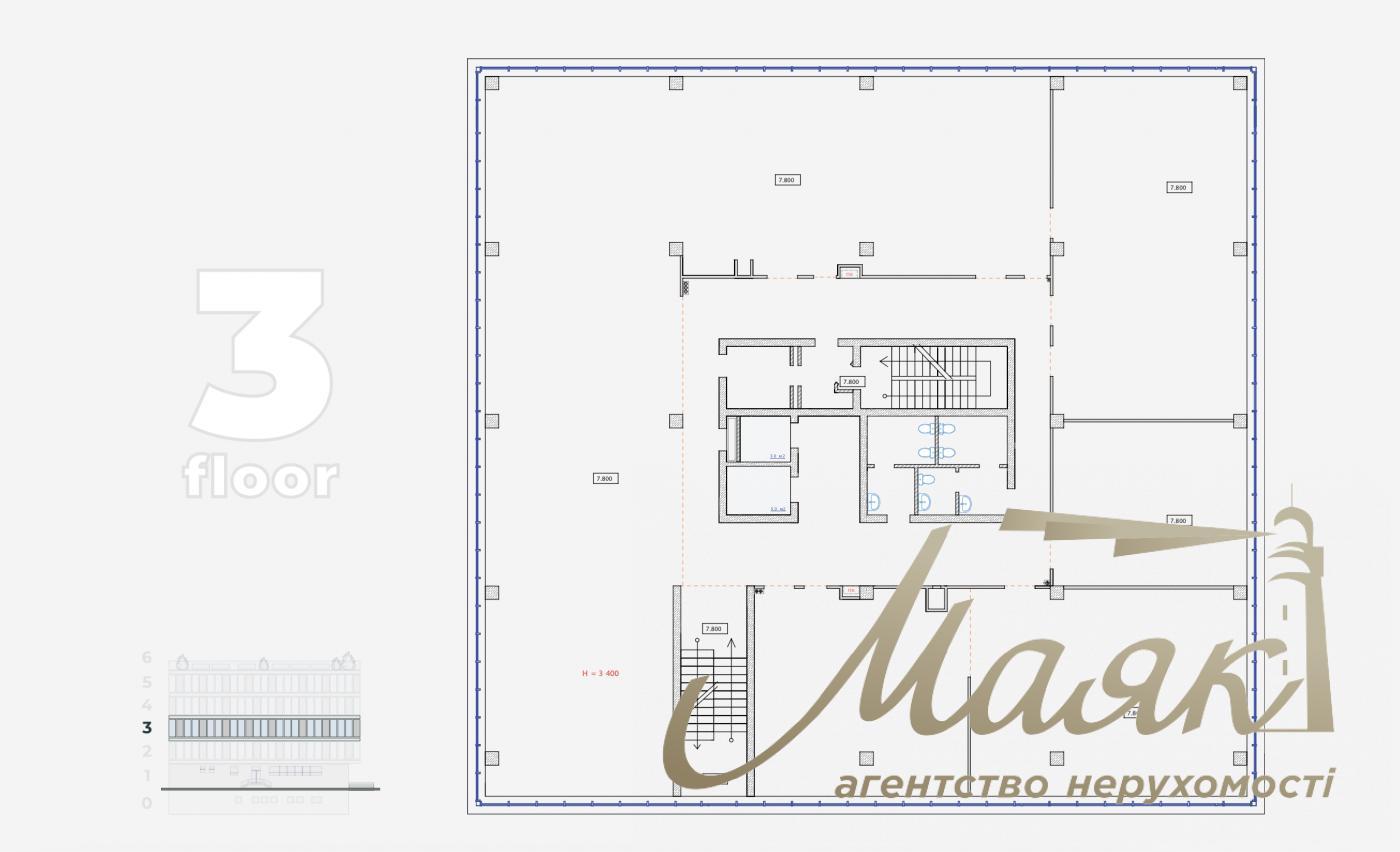 Health Complex for sale, Pervomaysky Park (17 General Vorobyov Street)