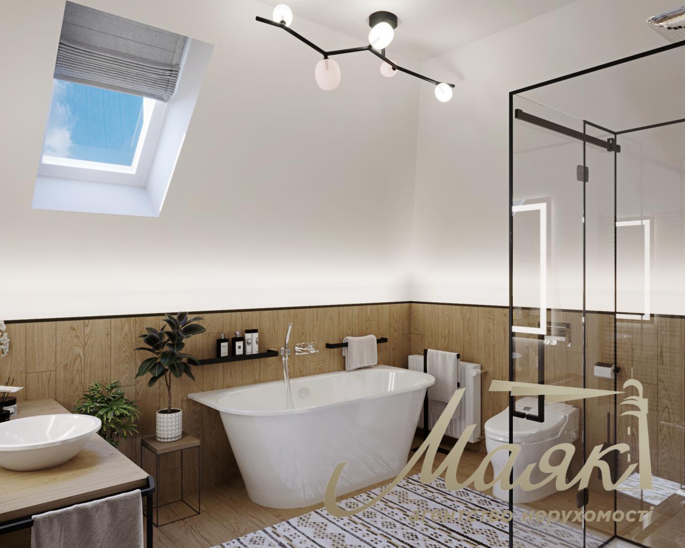 Продаж будинку з гаражем 365м2, ділянка 15 соток у КМ "ОБРІЙ - К" вул. Центральна, у с. Козин,