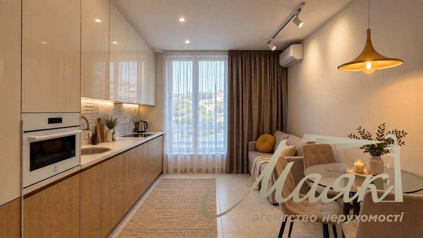 Rent a 2-room apartment in the Novopecherskaya Vezha residential complex, 41 Boichuka/Kikvidze St.,