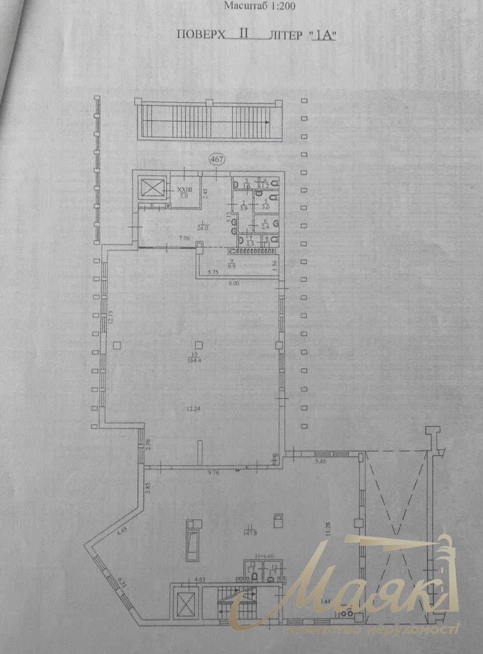 Office for rent 700 m2, Naberezhno-Rybalskaya st. 27.