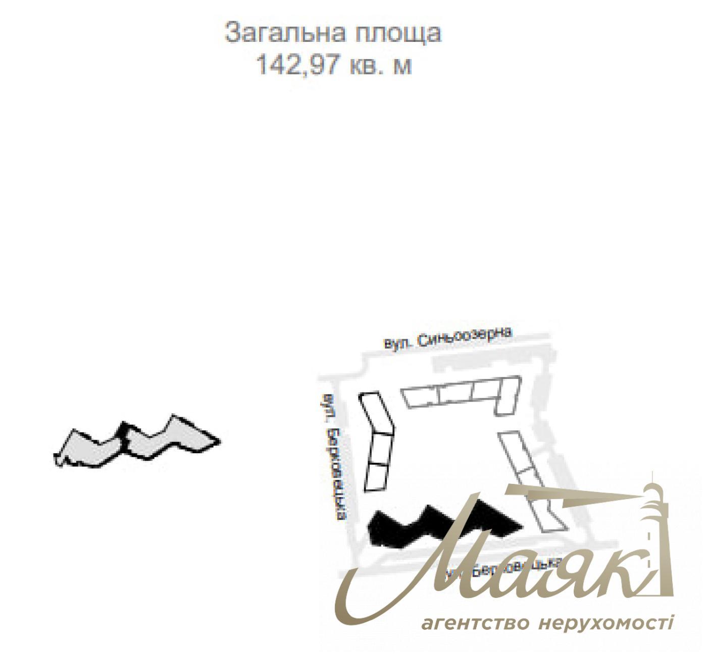 Продаж комерційного приміщення 143 м.кв. у ЖК LUCKY LAND, Святошинський р-н