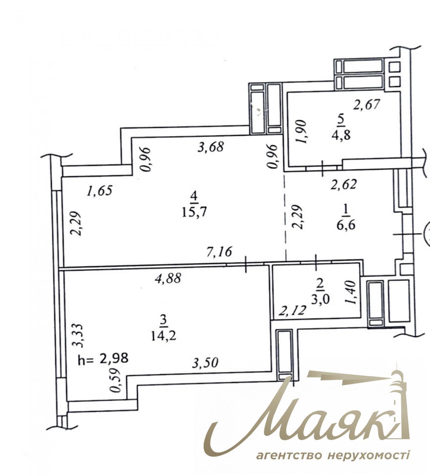 Продажа 2-комнатной квартиры ЖК Креатор Сити, ул. Дегтяревская