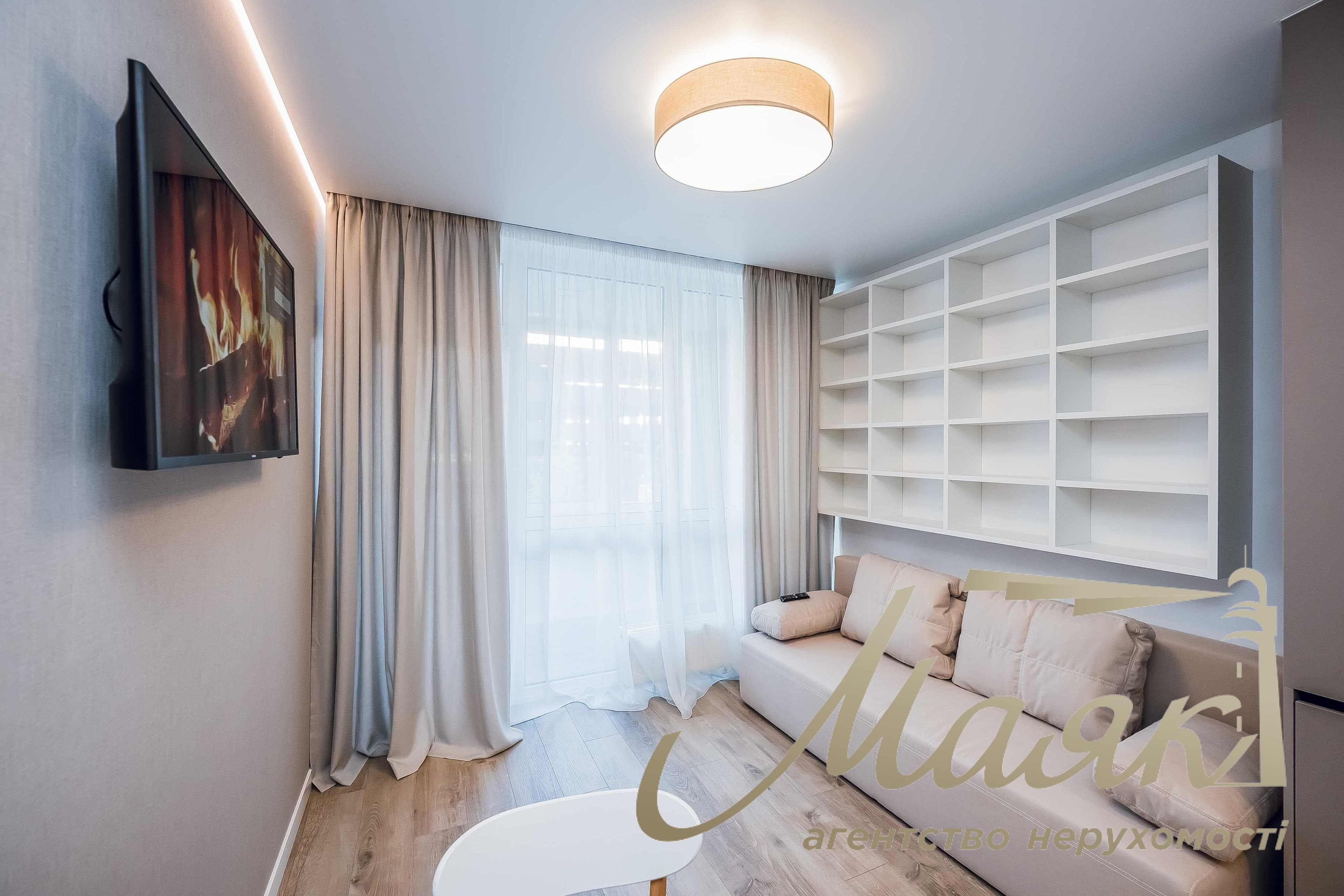 Продаж 1-кімнатної квартири площею 46 м² у ЖК «Dibrova Park», Подільський район, Масив Мостиць
