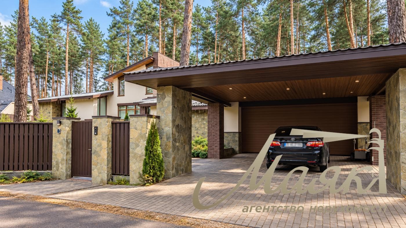 Оренда будинку площею 400 м² у с. Романків, 40 соток землі, басейн з підігрівом у КГ, закрита територія, Обухівський напрямок, Київська область