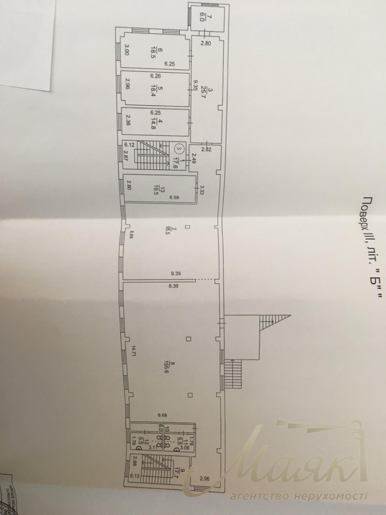 Sale of Office building 2500m. with repairs st. Boryspilska 19b