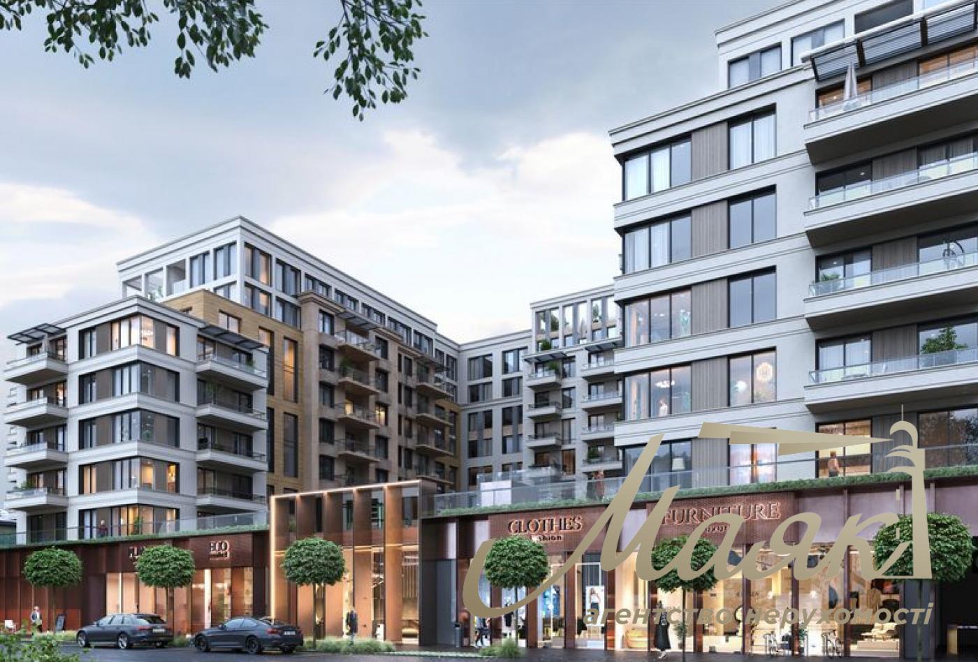 Продаж 2-кімнатної квартири 69 м² ЖК OLEGIV Podil ,ул. Олегівська, Поділ