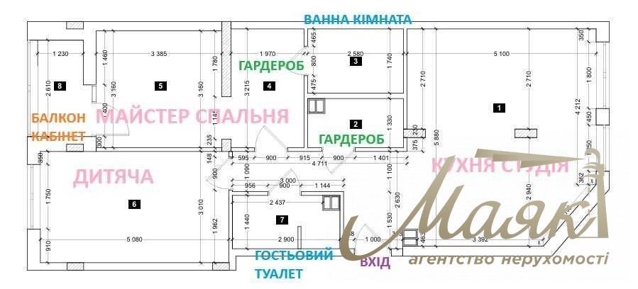 Оренда 3х кімнатної квартири в ЖК Республіка (Respublika), Теремки