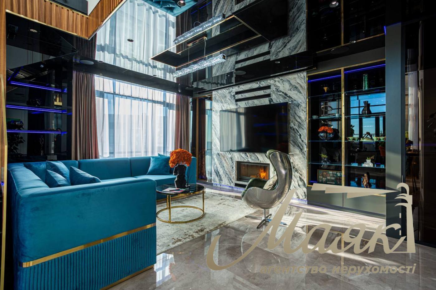 Продаж пентхауса 195 м² з терасою та дизайнерським ремонтом у ЖК Park Avenue VIP, Київ