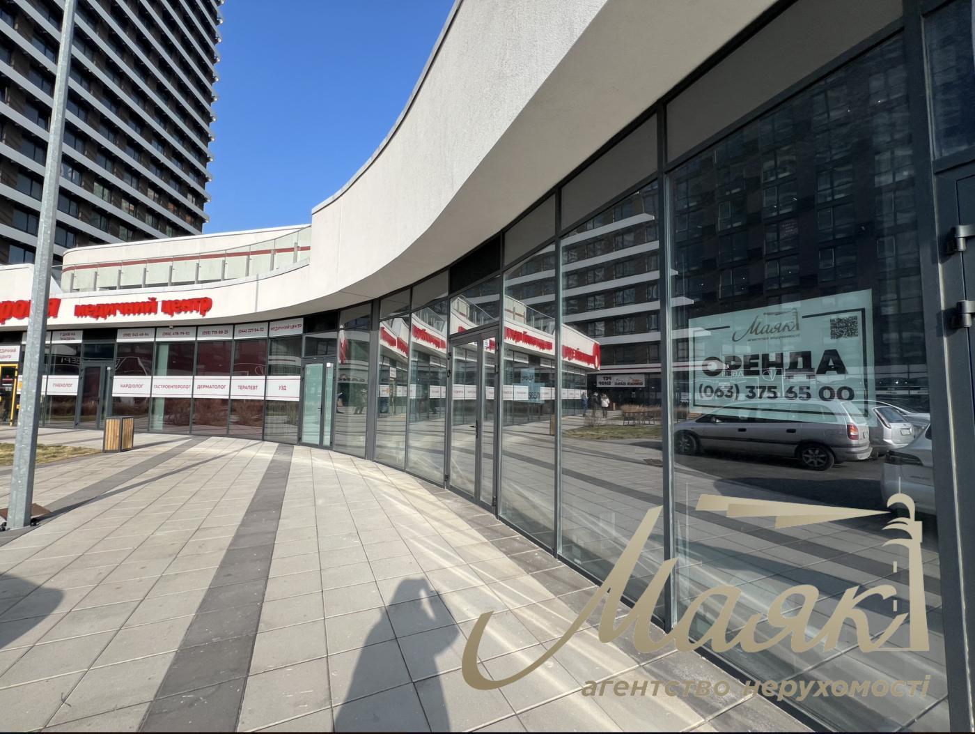 Оренда супер фасаду 184м2, в ЖК Great