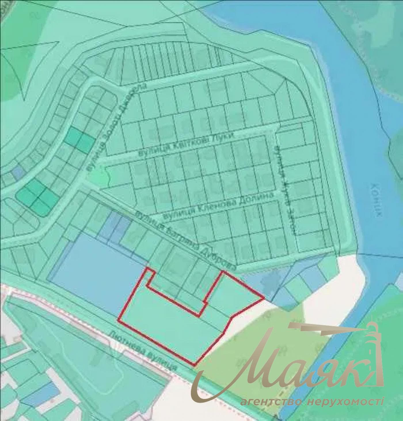 Land Lots for Sale in the "Konik" Residential Complex, Lyutnevaya Street, Holosiivskyi District