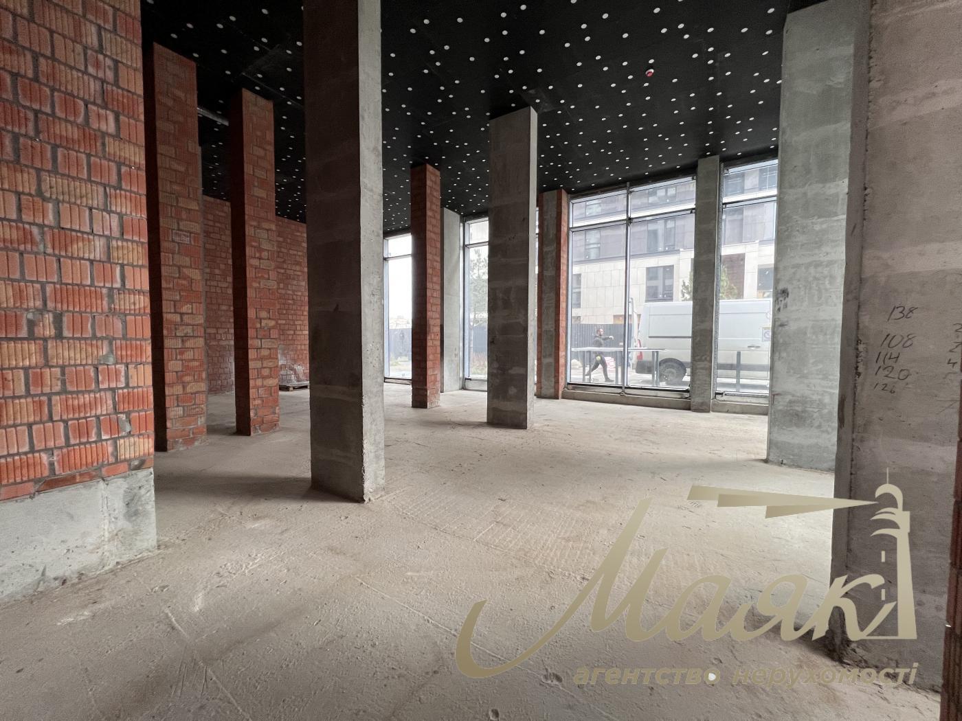 Оренда фасадного приміщення 103,3м2, ЖК Unit Home