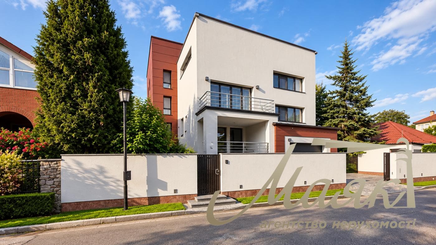 Оренда преміального будинку площею 900 м² у Козині, житловий комплекс «Золоті Ворота», 25 соток землі, Обухівський напрямок, Київська область.