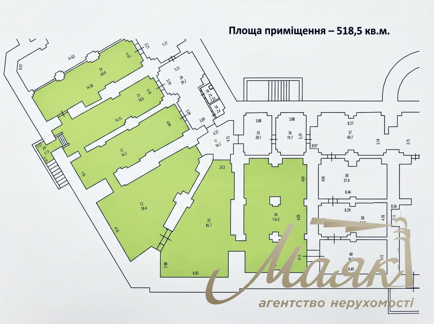 Оренда підвального приміщення в локації Kyiv Food Market (A-Station), Арсенальна, Київ