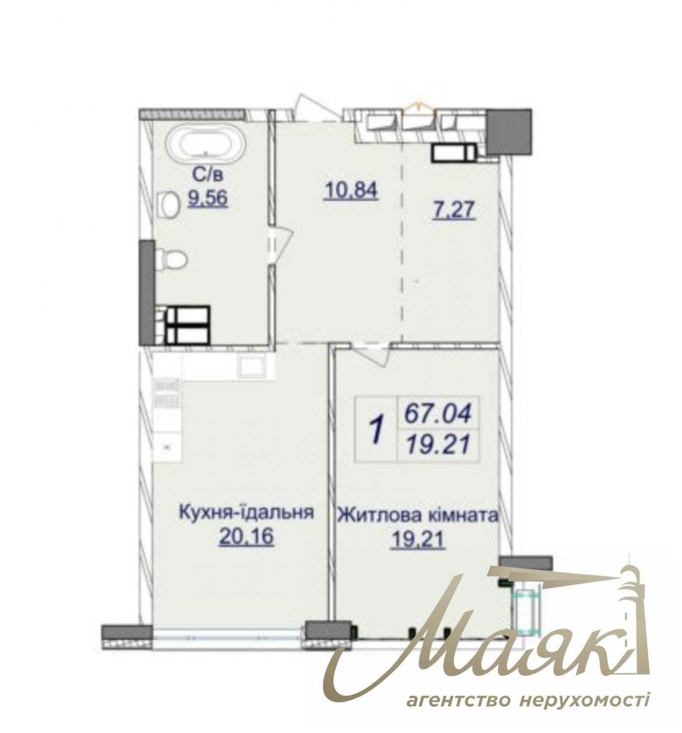 For sale 1 bedroom apartment 57m2 in LCD Novopecherskie Lipki (7 turn) 4 house, Andriy Verkhoglyada Street/Dragomirov Street, Pechersk, Kiev