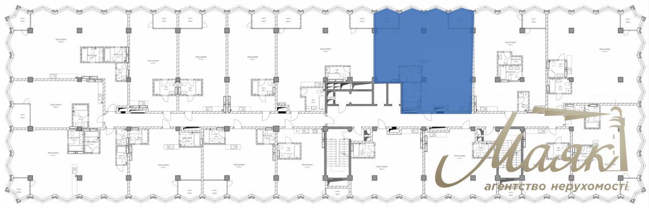 Apartment for sale in KYIVPROEKT City Space residential complex with free layout
