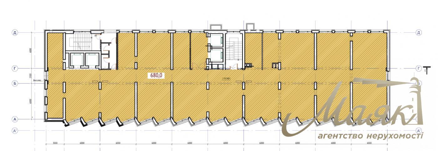 Оренда офісу 740 м.кв. Поділ Контрактова площа