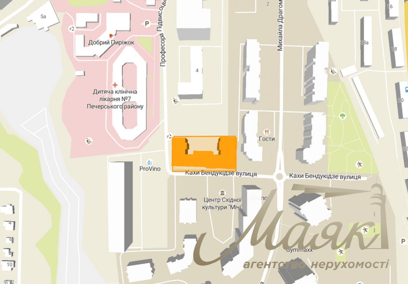 Продаж 1-кімнатної квартири в ЖК Delmar Дельмар Дельмар, вул. Верхогляда, Печерськ, Київ