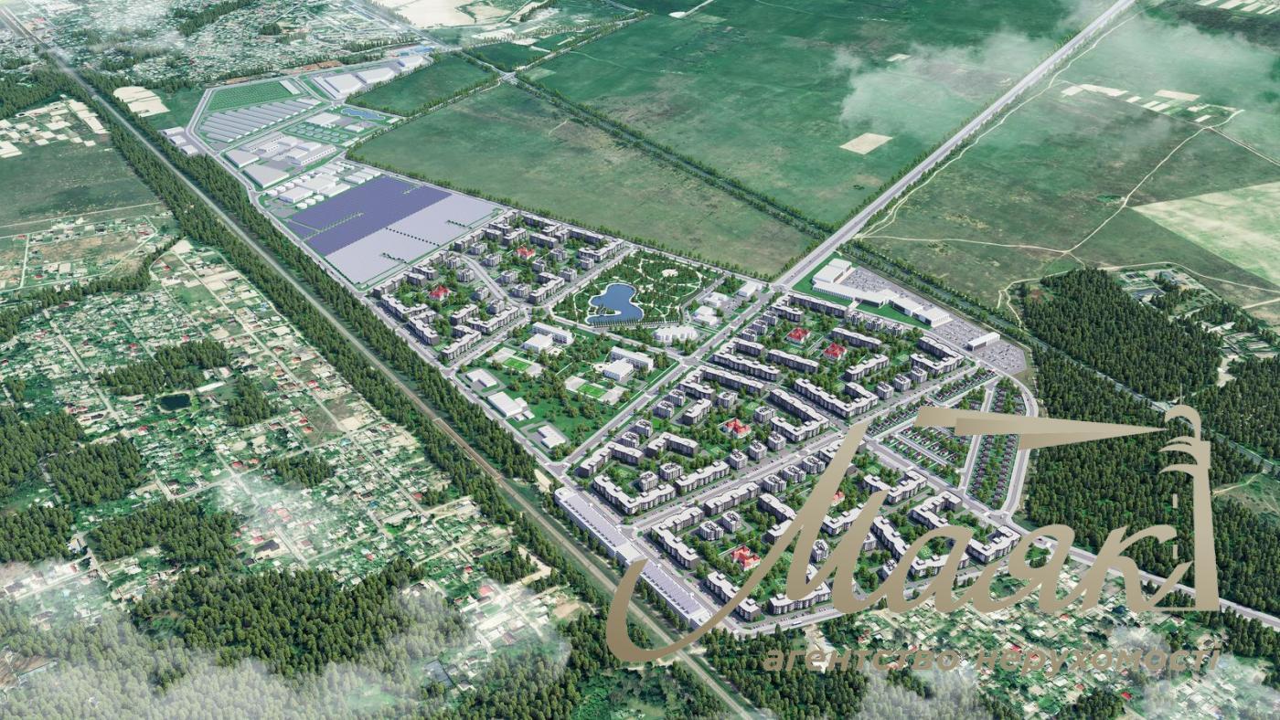 Sale of agricultural land 160 hectares. Industrial park